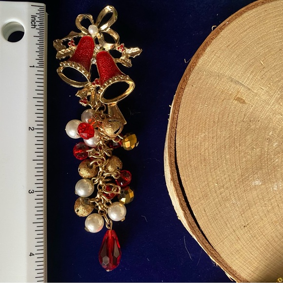 Vintage- Stunning Jingle Bell, Cha-Cha Necklace Enhancer - Picture 11 of 16
